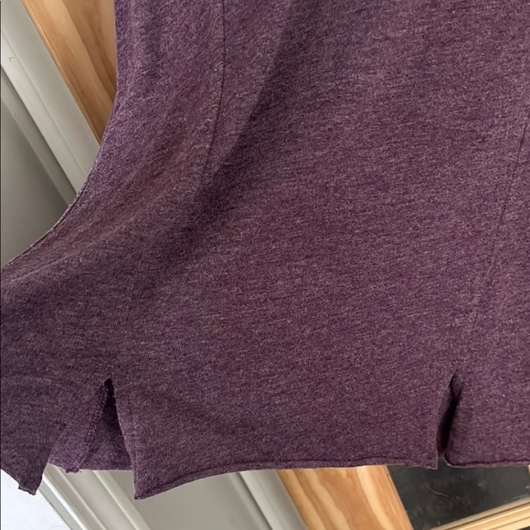 Nation LTD Purple Oversized Long Sleeve Cut Out Sweatshirt Sz small - Picture 4 of 8
